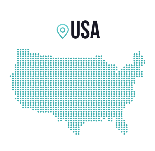 US Map - Carrers